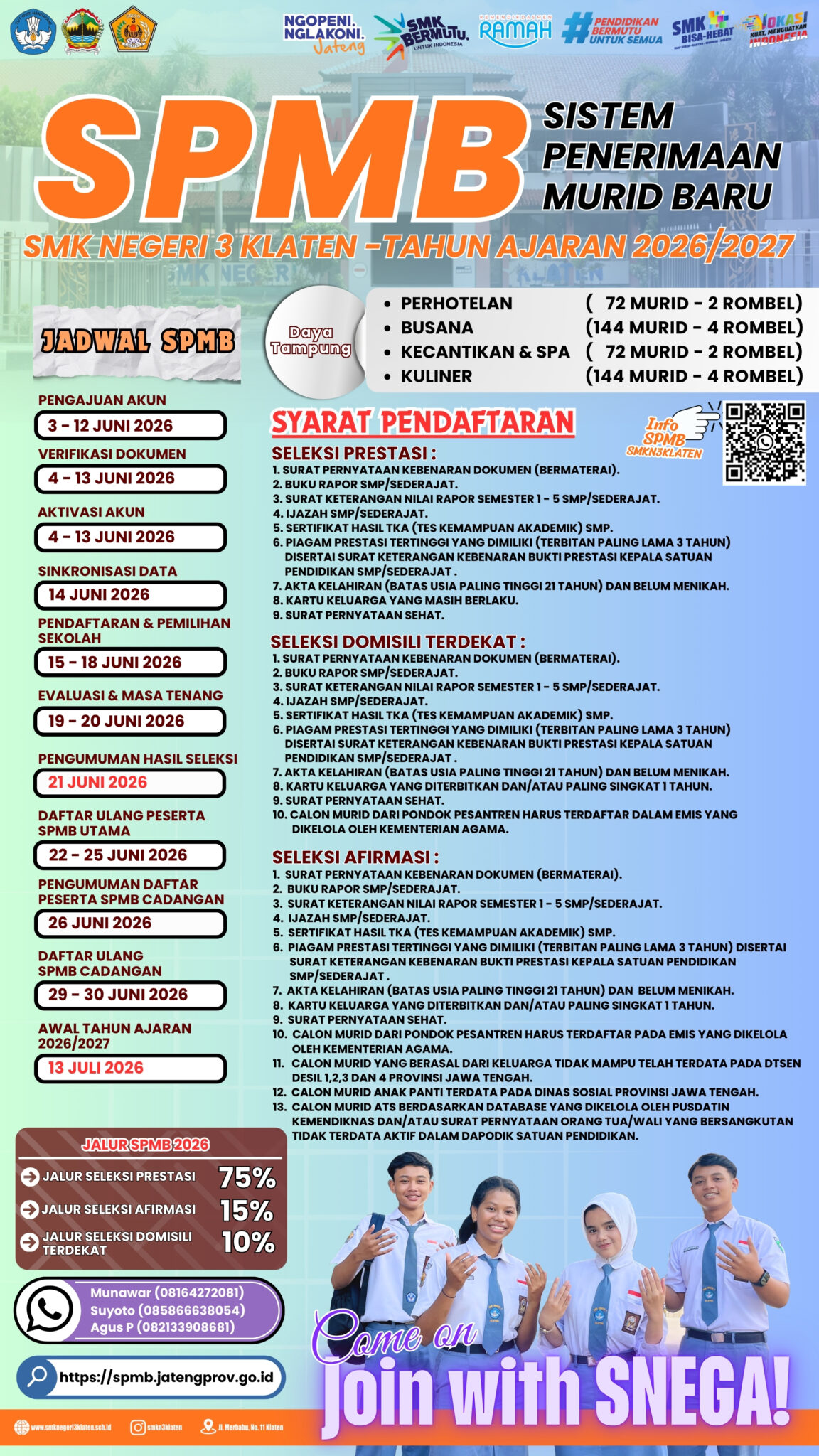 Flyer SPMB 2026